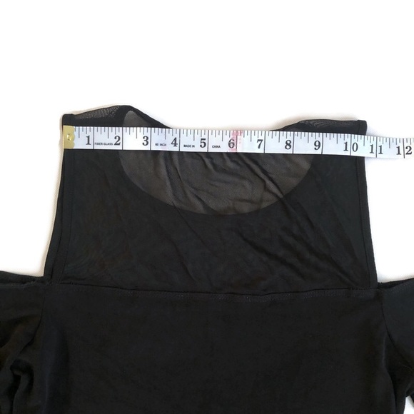 BCBGeneration Cold Shoulder Long Sleeve Bodysuit - Picture 4 of 10